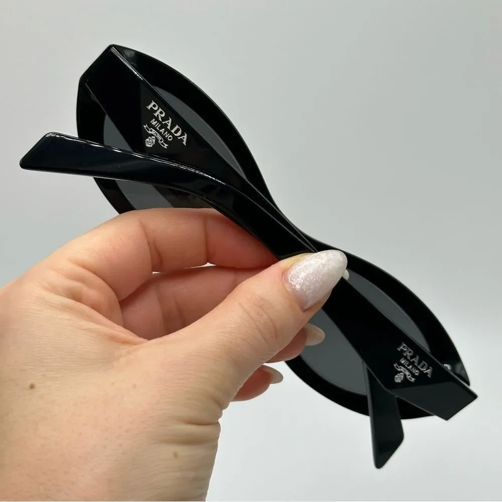Prada Black Cat-Eye Sunglasses